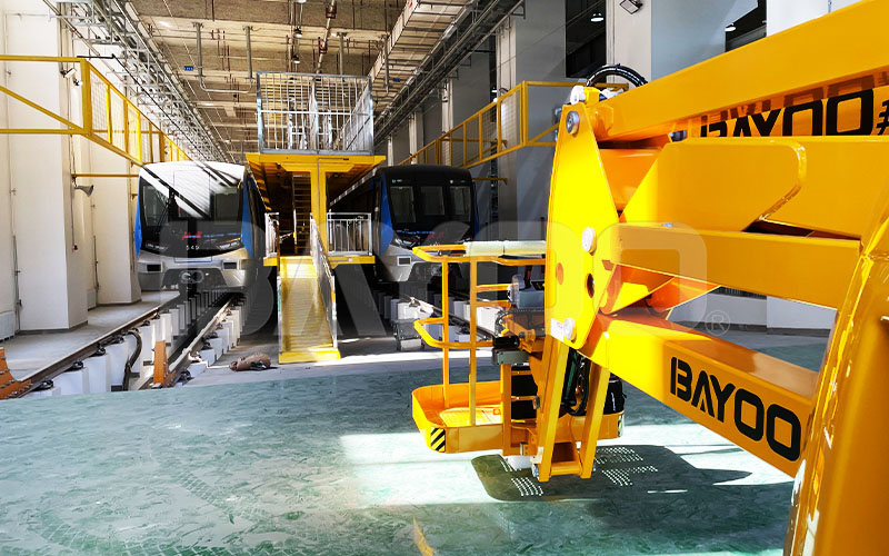 北京中铁电气化局定制高空作业平台车