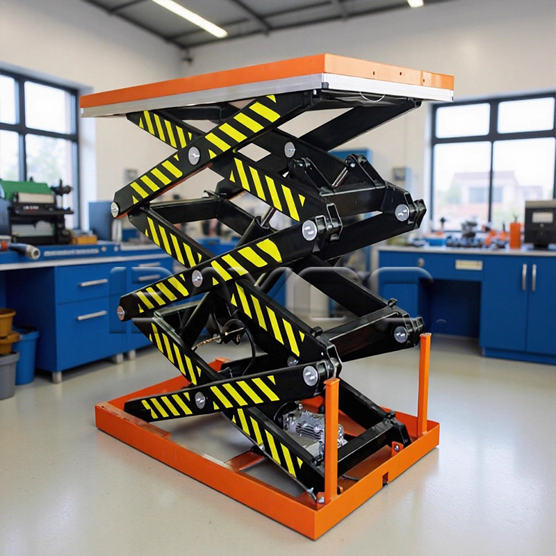 四剪叉电动升降平台