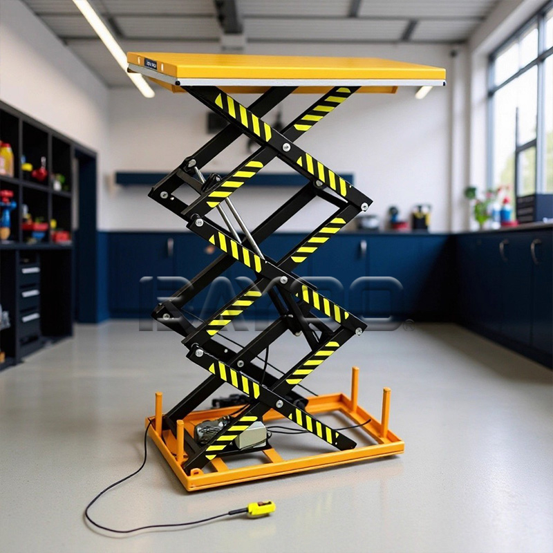 三剪叉型电动升降平台