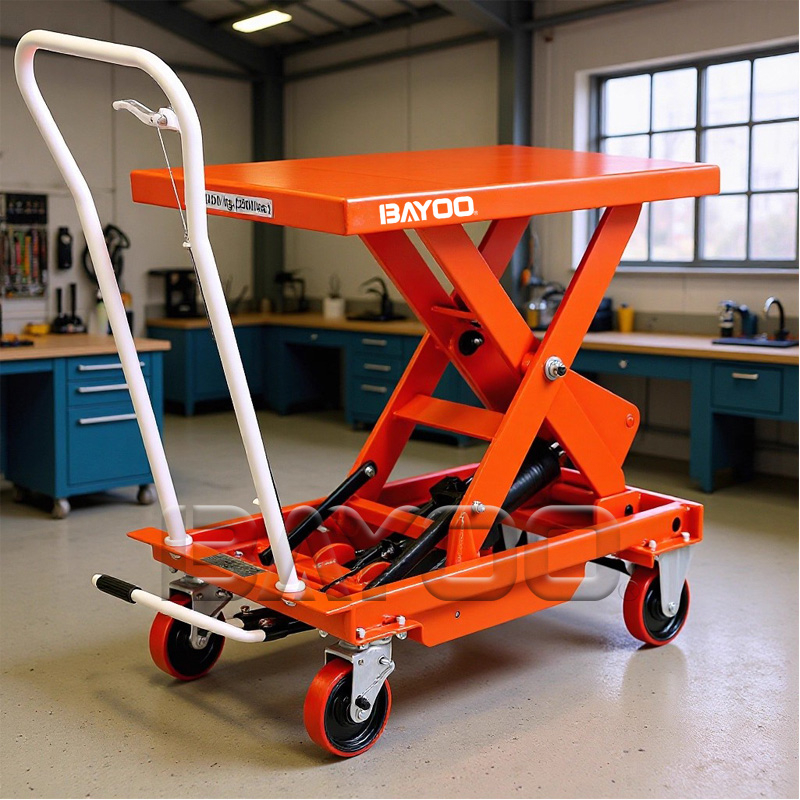 脚踏式升降平台