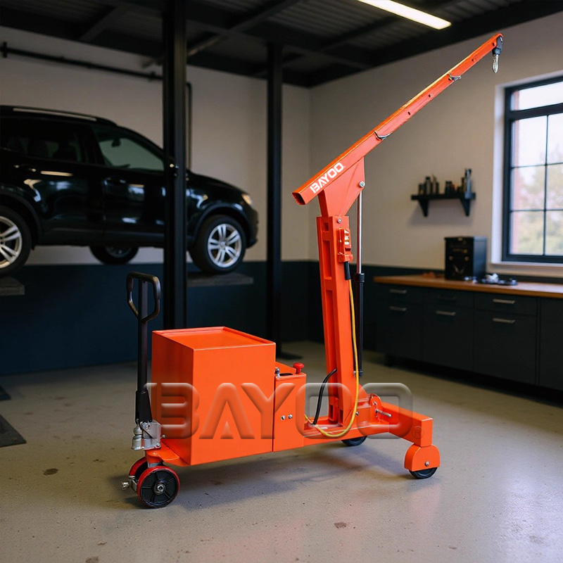 半电动平衡重单臂吊550kg