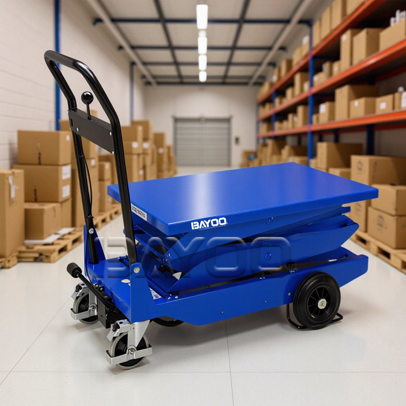 欧式剪叉升降平台车