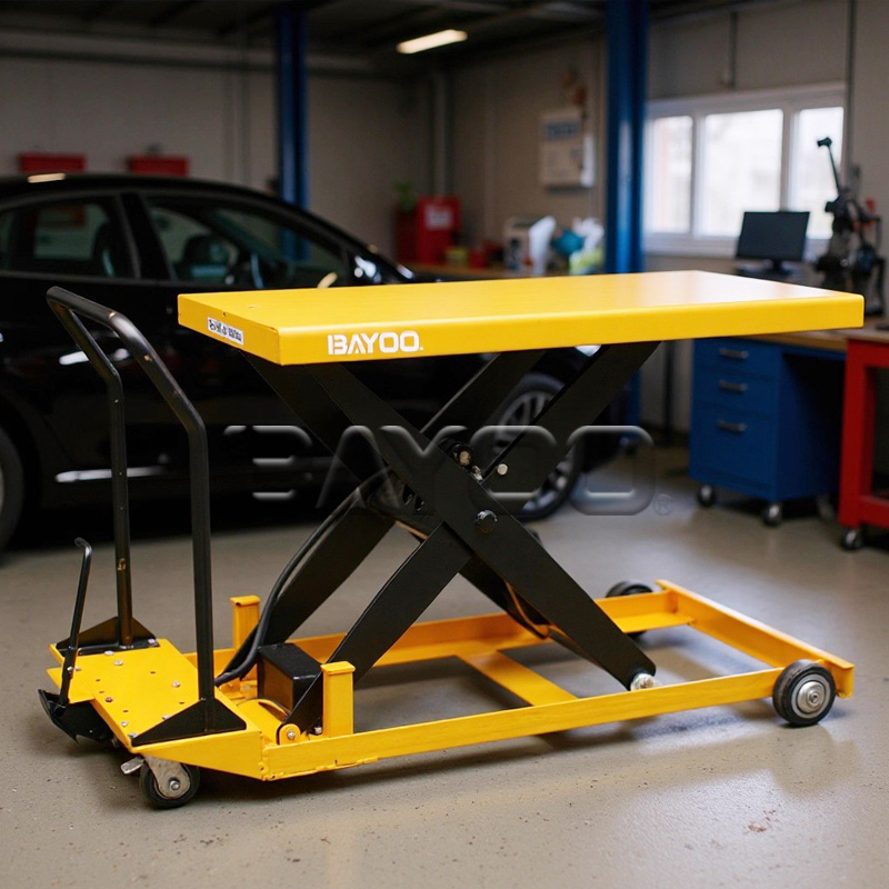 超低型升降平台车