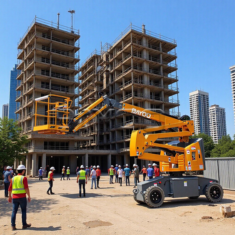 曲臂式高空作业平台