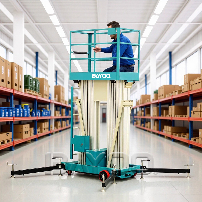 双桅柱式高空作业平台