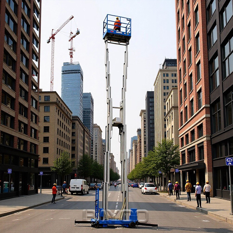 六桅式高空作业平台