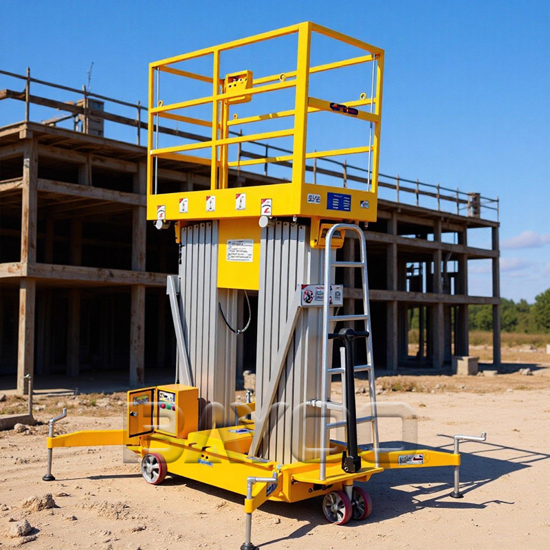 双桅柱式高空作业平台