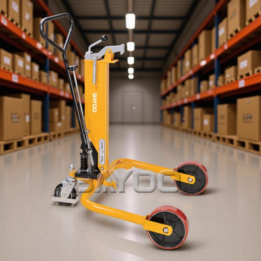 液压式油桶搬运车