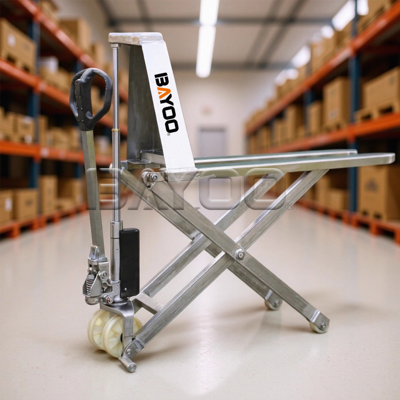 不锈钢剪式搬运车