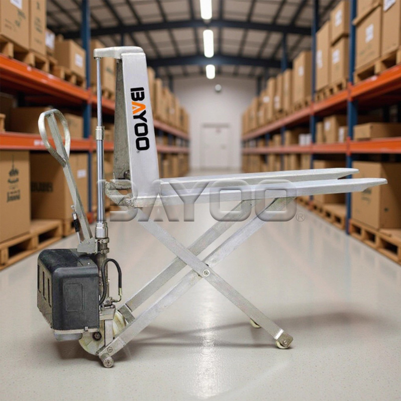 不锈钢电动剪式搬运车